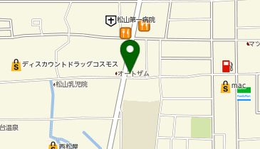 オリックスレンタカー久万ノ台カウンターの地図画像