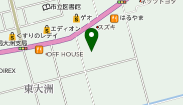 成長自動車の地図画像