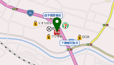 すき家56号西予店の地図画像