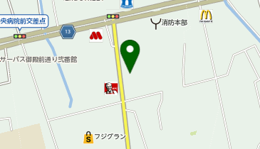 寿し一貫愛媛西条店の地図画像