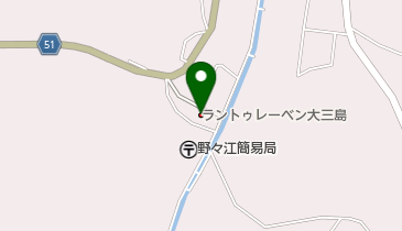 今治市滞在型農園施設ラントゥレーベン大三島の地図画像