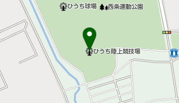 西条市ひうち陸上競技場の地図画像