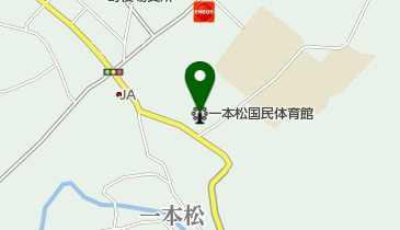 愛南町一本松国民体育館の地図画像