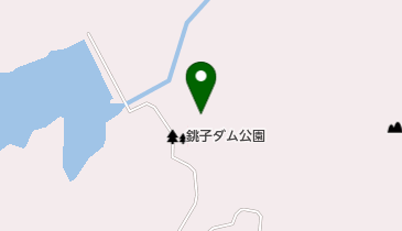 銚子ダム公園の地図画像