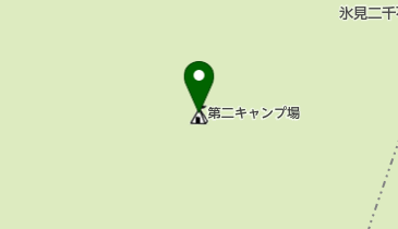 瓶ヶ森第二キャンプ場の地図画像