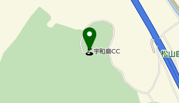 宇和島カントリー倶楽部の地図画像
