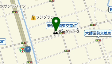 ターゲットゴルフの地図画像