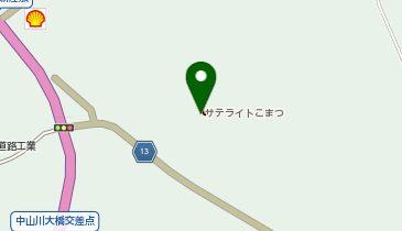 オートレースこまつの地図画像