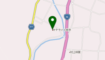 オートレース西予の地図画像