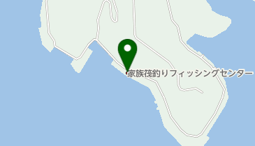 御荘湾家族筏釣りフィッシングセンターの地図画像