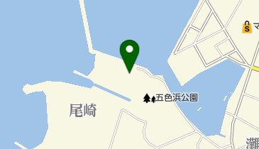 五色浜プールの地図画像