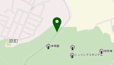 愛媛県総合運動公園弓道場の地図画像