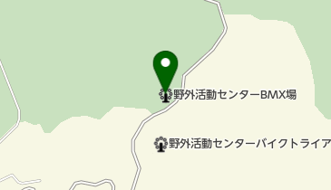 松山市野外活動センターBMX場の地図画像