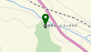 伊予カントリークラブの地図画像