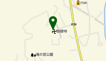 慈眼寺の地図画像