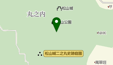 城山公園の地図画像