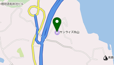サンライズ糸山の地図画像