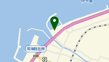 上灘漁港の地図画像