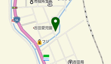 吉田町夏祭りの地図画像