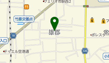 イサナダイビングの地図画像