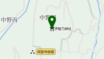 伊曽乃神社の地図画像