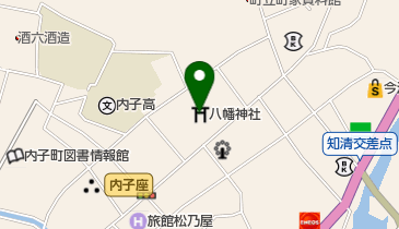 八幡神社の地図画像