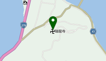瑞龍寺の地図画像