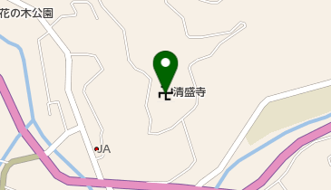 清盛寺の地図画像