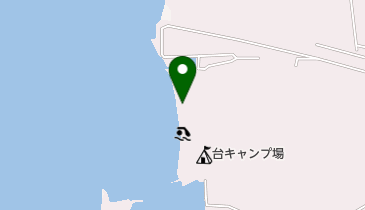 台海水浴場の地図画像