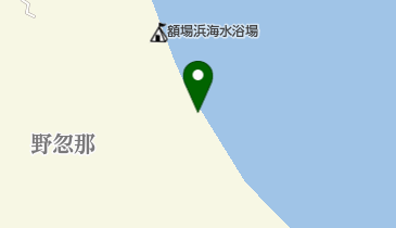ヌカバ海水浴場の地図画像