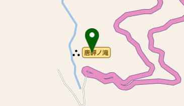 唐岬の滝の地図画像