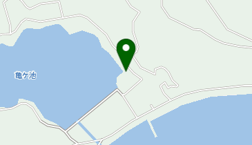 亀ヶ池の地図画像