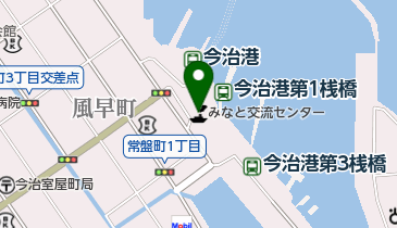 みなと交流センターの地図画像