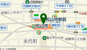 いよてつ高島屋の地図画像