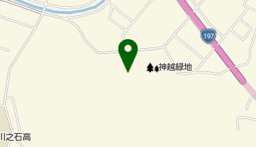 神越緑地の地図画像