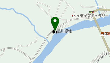 肱川緑地の地図画像