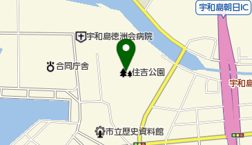 住吉公園の地図画像