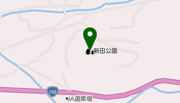 新田公園の地図画像