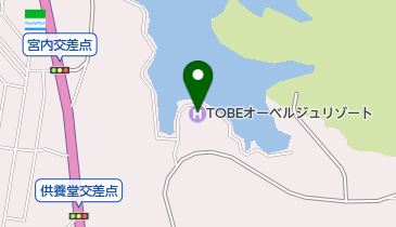 TOBEオーベルジュリゾートの地図画像