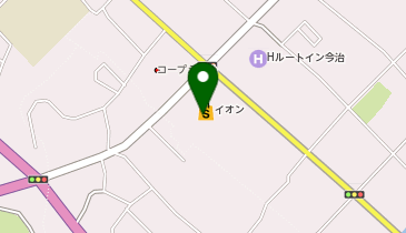 イオンスタイル今治馬越の地図画像