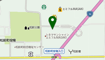 ボルボ・ギャラリー松山の地図画像