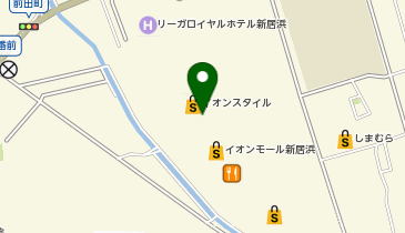 3COINS+plusイオンモール新居浜店の地図画像