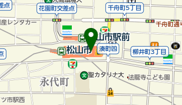ルイ・ヴィトンいよてつ高島屋店の地図画像