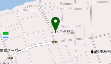 トヨタモビリティパーツ今治営業所の地図画像