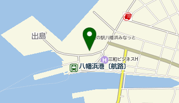 みなとオアシス八幡浜みなっとの地図画像