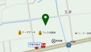 ラ・ムー伊予西条店の地図画像