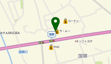ラ・ムー新居浜店の地図画像
