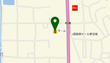 ラ・ムー松山北店の地図画像