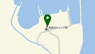 みなとオアシス マリンパーク新居浜の地図画像
