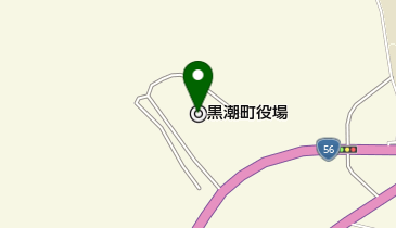 黒潮町役場の地図画像